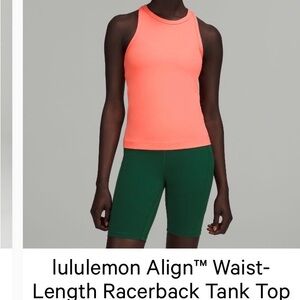 Good used condition size 4 lululemon athletica raspberry cream Tank Top